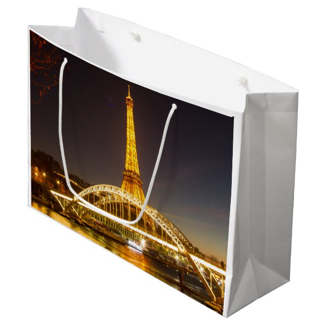 Bolsa de regalo de la Torre Eiffel de París (Angulo Anverso)