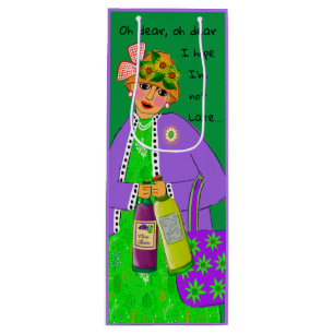 Bolsa de regalo de Lady Wine Nervous