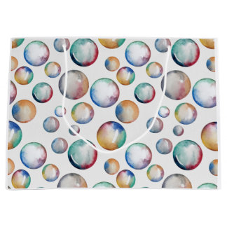 Bolsa de regalo de las burbujas del arcoiris