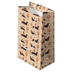 Bolsa de regalo de las patas de perro de Dachshund