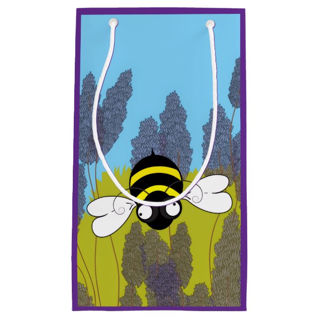 Bolsa de regalo de lavanda pequeña (Anverso)