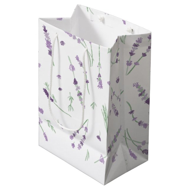Bolsa de regalo de Lavender - Mediana (Angulo Anverso)