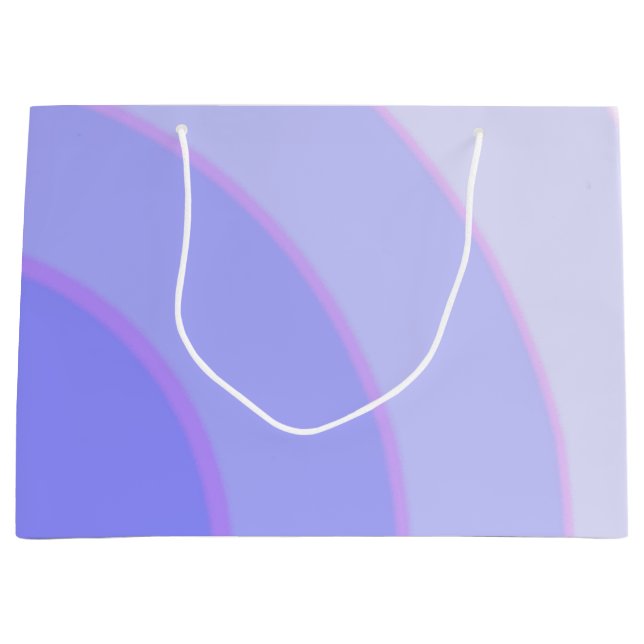 Bolsa de regalo de Lilac Swirls (Anverso)