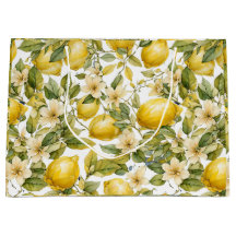 bolsa de regalo de limón increíble