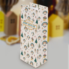 Bolsa de regalo de los Navidades Boho