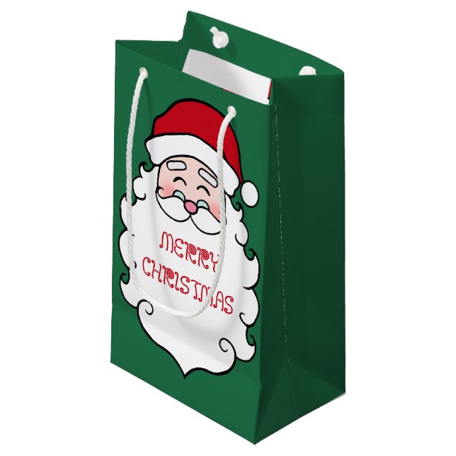 Bolsa de regalo de los Navidades de Santa Claus (Angulo Anverso)