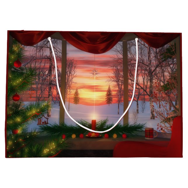 Bolsa de regalo de los Navidades de verano del cie (Reverso)