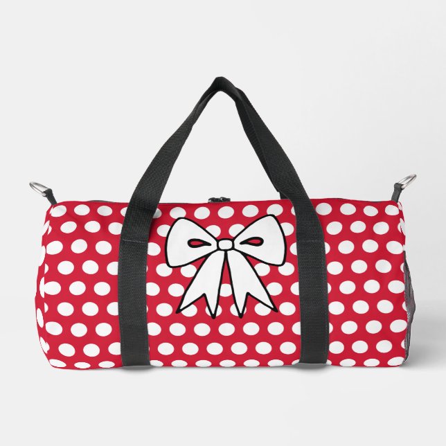 Bolsa de regalo de lunares retro (Anverso)