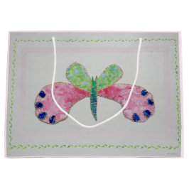 Bolsa de regalo de mariposa de verano