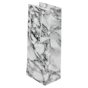 Bolsa de regalo de mármol blanco Diseño moderno