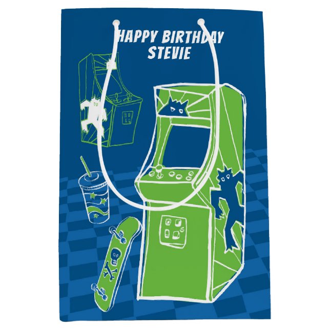 Bolsa de regalo de media arcada de tiempo libre (Anverso)