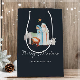 Bolsa de regalo de Nativity Manger