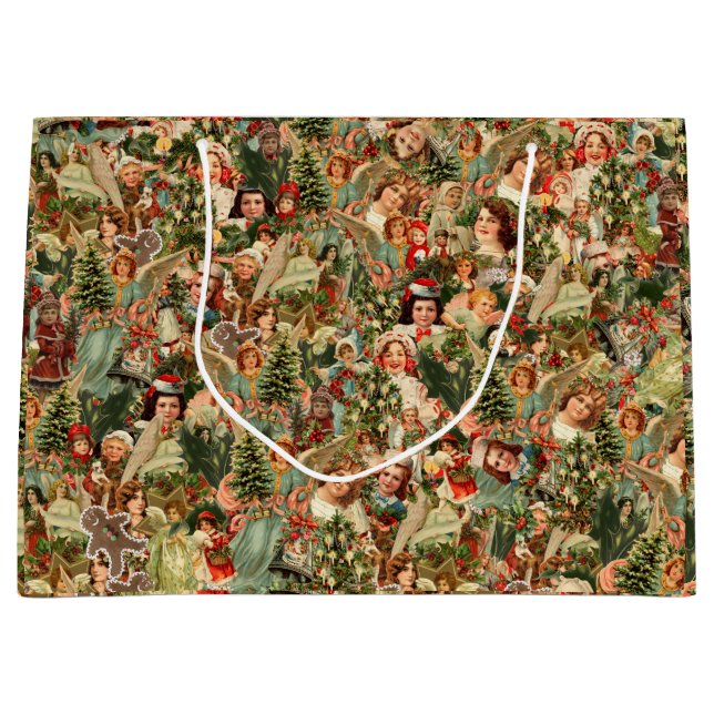 Bolsa de regalo de Navidad de época (Anverso)