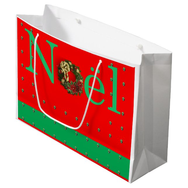 Bolsa de regalo de Noel (Angulo Anverso)
