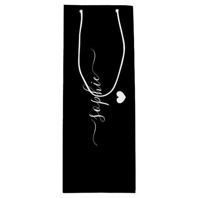 Bolsa de Regalo de Nombre Personalizado, Bolsa de  (Anverso)