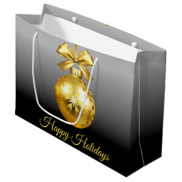 Bolsa de regalo de ornamento de oro