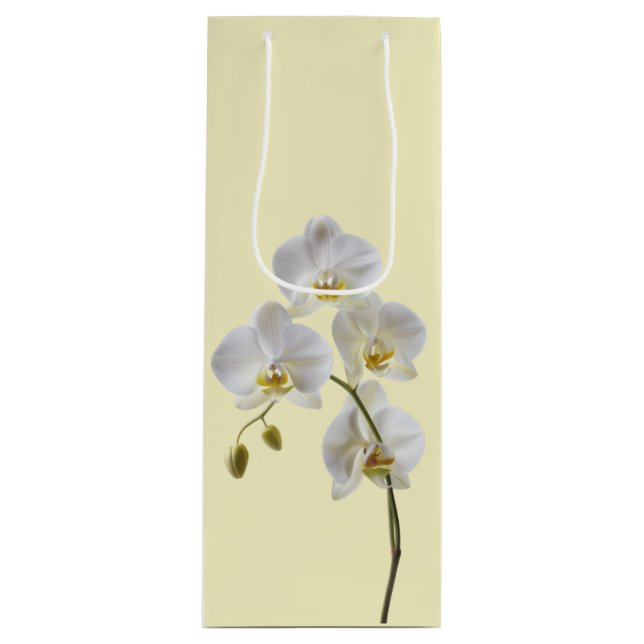 Bolsa de regalo de orquídea pastel (Anverso)