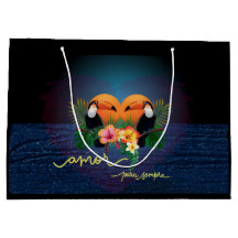 Bolsa de regalo de Parot Tropics - Amor