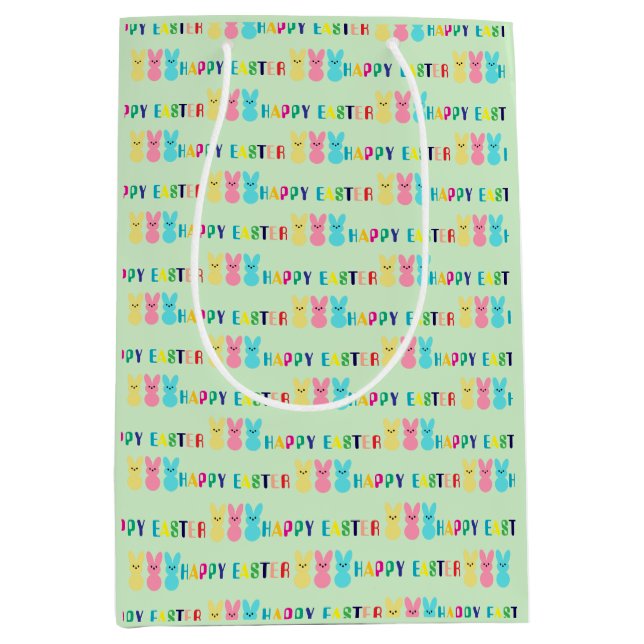 Bolsa de regalo de Pascua - Diseños festivos y col (Anverso)