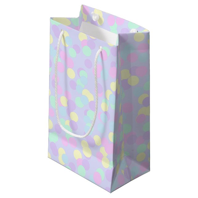 Bolsa de regalo de Pastel Confetti (Angulo Anverso)