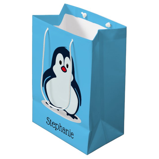 Bolsa de regalo de Penguins Design (Angulo Anverso)