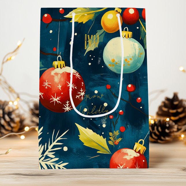 Bolsa de regalo de personalizado azul y rojo (Subido por el creador)