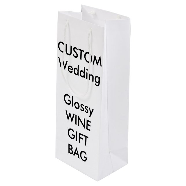 Bolsa de regalo de Personalizado boda GLOSAY de 4, (Angulo Anverso)