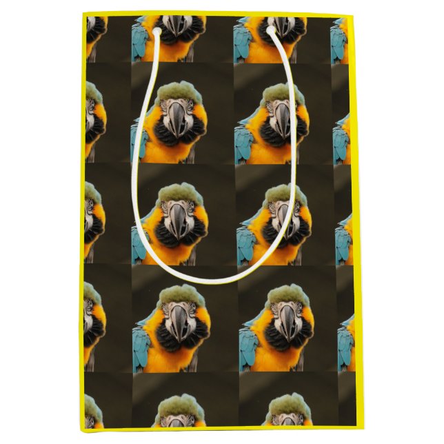 Bolsa de regalo de Personalizado de pájaro tropica (Anverso)