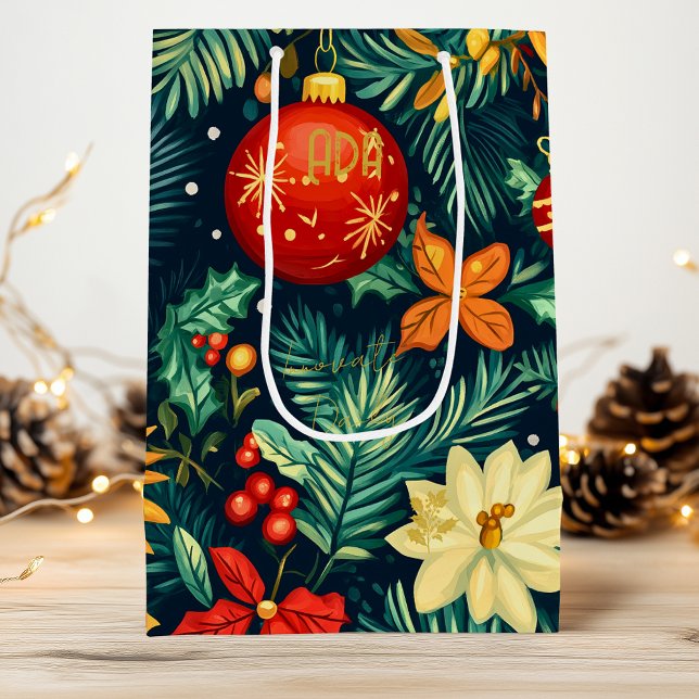 Bolsa de regalo de personalizado Evergreen y Ornam (Subido por el creador)
