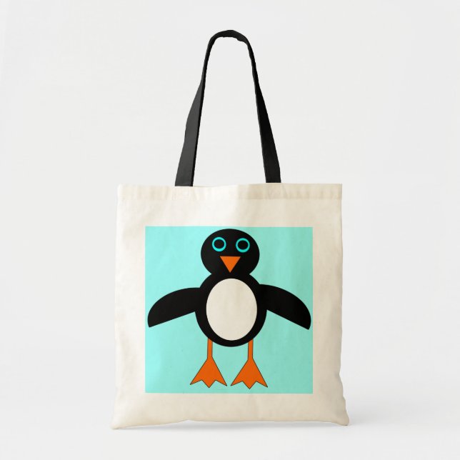 Bolsa de regalo de Pingüino Cute (Frente)