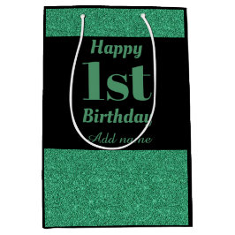 Bolsa de regalo de primer cumpleaños personalizada