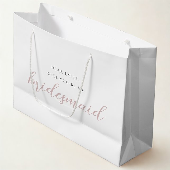 Bolsa de regalo de propuesta de dama de honor de c (Subido por el creador)