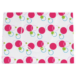 Bolsa de regalo de puntos de polka