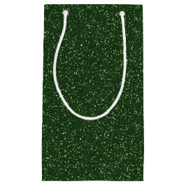 Bolsa de regalo de Purpurina de la espuma verde pr