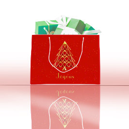 Bolsa de regalo de Red Joyoux Noel