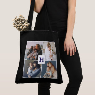 Bolsa de regalo de regalo de MOM moderna con cuadr