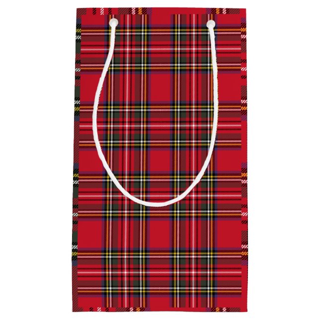 Bolsa de regalo de regalo de Tartán Tartán de colo (Anverso)