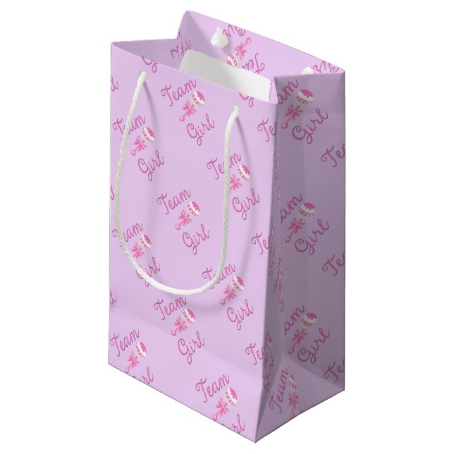 Bolsa de regalo de revelación de género de Chica d (Angulo Anverso)