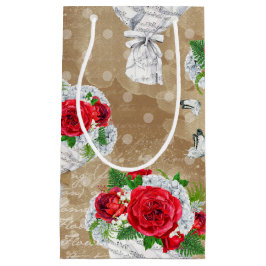 Bolsa de regalo de Rosa ruso