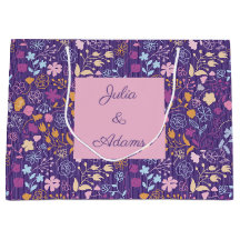 Bolsa de regalo de Rosa y petales