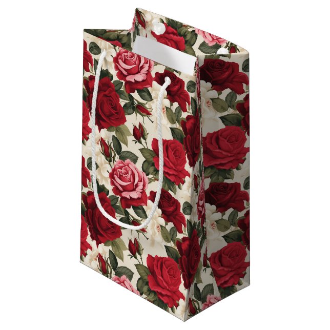 Bolsa de regalo de rosas rojas (Angulo Anverso)
