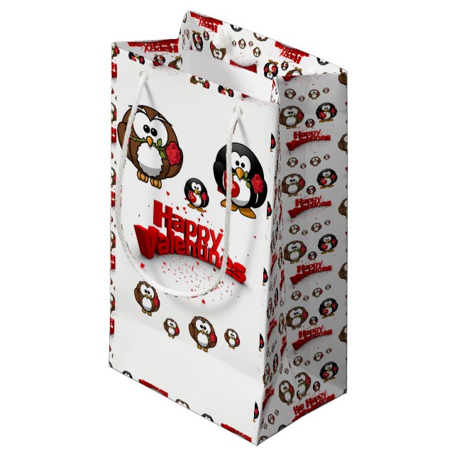 Bolsa de regalo de San Valentín (Angulo Anverso)