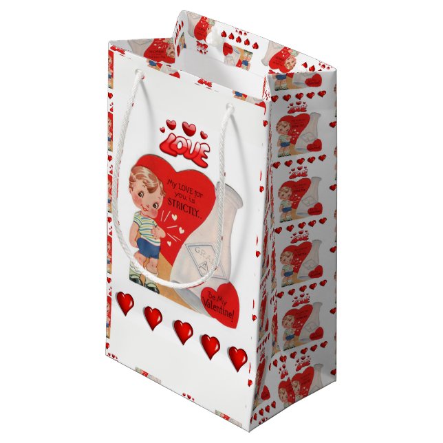 Bolsa de regalo de San Valentín (Angulo Anverso)