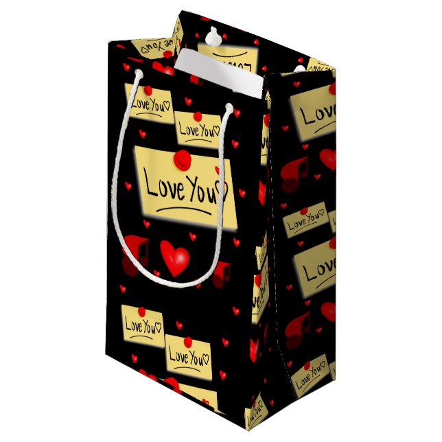 Bolsa de regalo de San Valentín (Angulo Anverso)