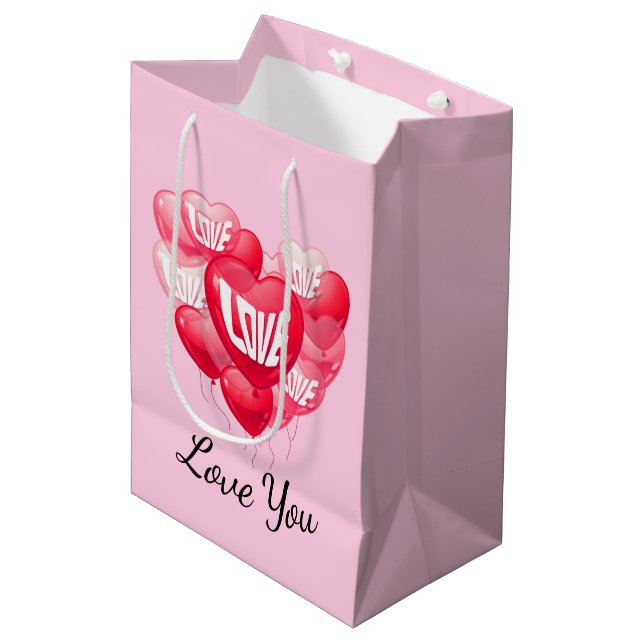 Bolsa de regalo de San Valentín (Angulo Anverso)