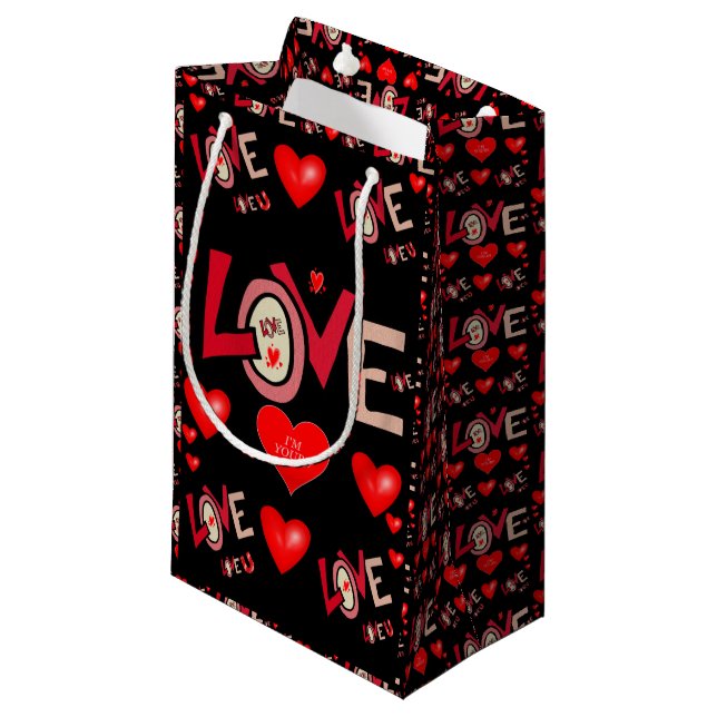 Bolsa de regalo de San Valentín (Angulo Anverso)