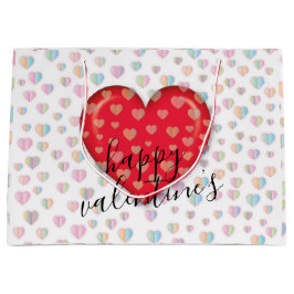 Bolsa de regalo de San Valentín de pollito elegant