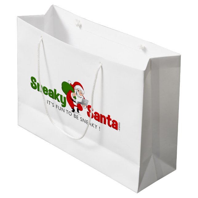 Bolsa de regalo de Santa Claus (Angulo Anverso)