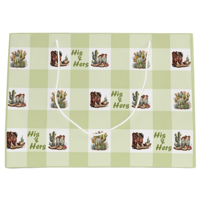 Bolsa de regalo de su bebé y su vaca Boots (Anverso)