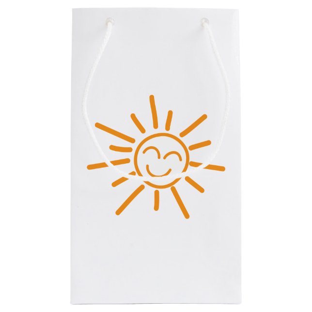 Bolsa de regalo de Sun Happy (Reverso)